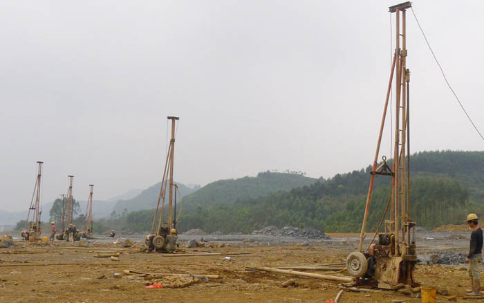 廣西柳州汽車(chē)城江口工業(yè)園污水處理廠開(kāi)展工程地質(zhì)勘察 廣西柳州汽車(chē)城江口工業(yè)園污水處理廠開(kāi)展工程地質(zhì)勘察
